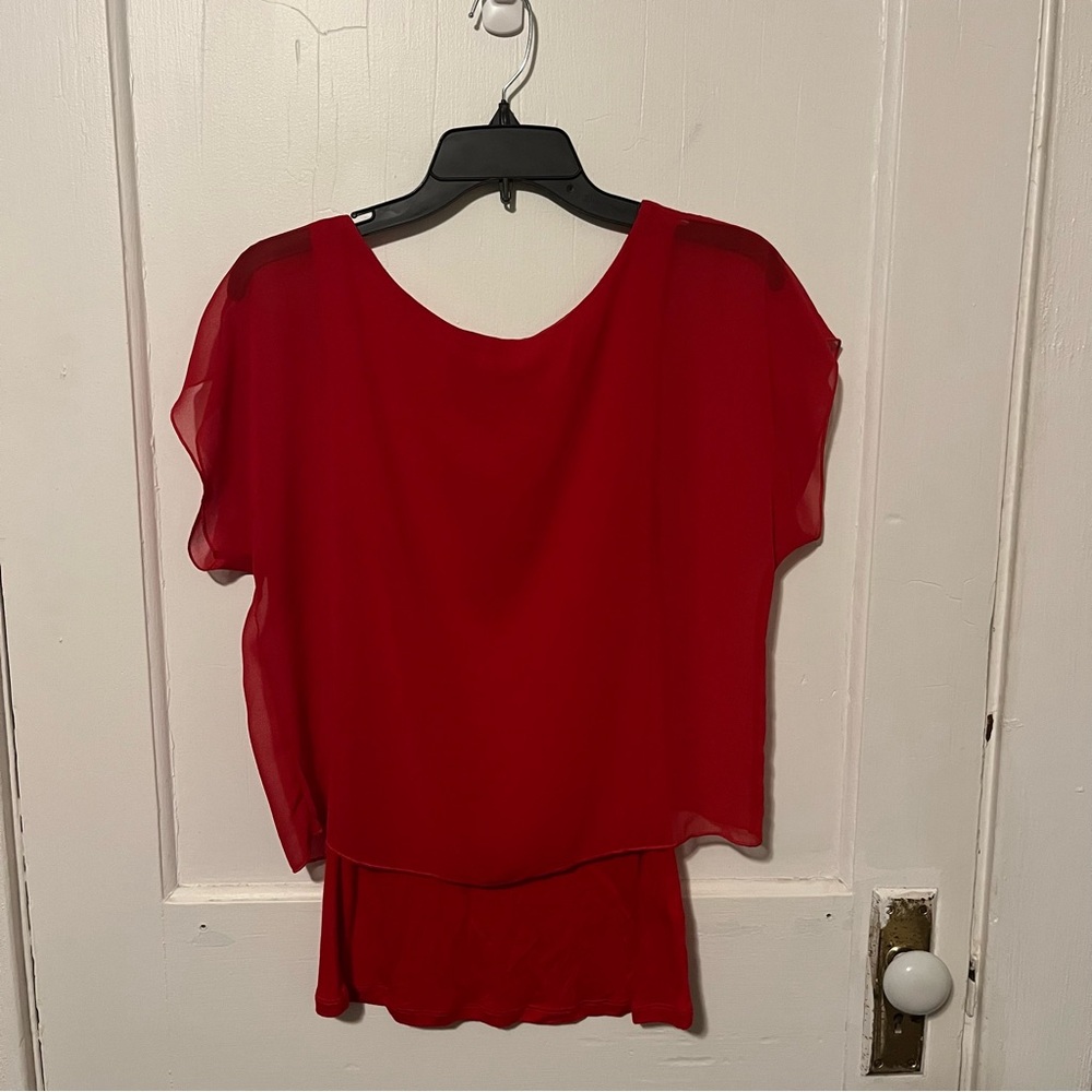 Express Red Blouse